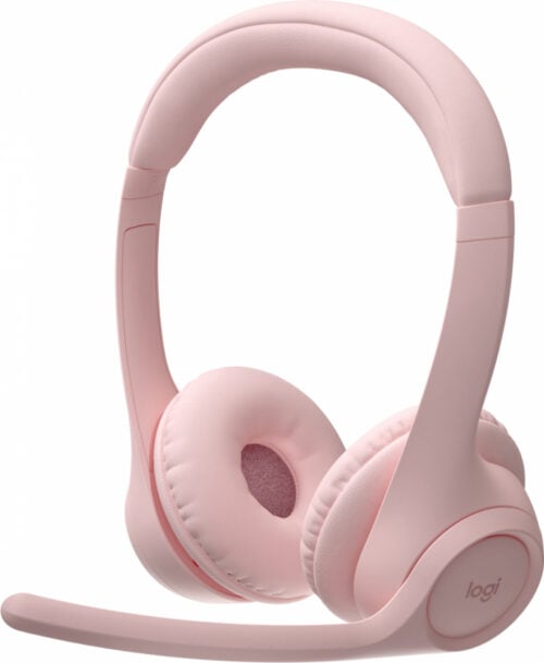 Diadema Audífono C/Micrófono Inalámbrico Logitech Zone 300/Bluetooth/USB-C/Color Rosa/981-001411