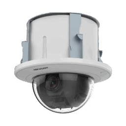 Camara Domo PTZ IP Hikvision DS-2DE5225W-AE3(T5) 2MP/25X Zoom/Uso En Plafon/Acusense/Darkfighter/IK10/Entrada y Salida de Audio y Alarmas/WDR 120DB/HLC/EIS/POE+/Metal/MicroSD