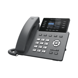 Telefono IP Grandstream GRP2624/ 8 Lineas SIP Con 4 Cuentas/Puertos Gigabit/Bluetooth/POE/Codec Opus/Pantalla a Color 2.8"/IPV4/IPV6/Incluye Adaptador 12V 1A