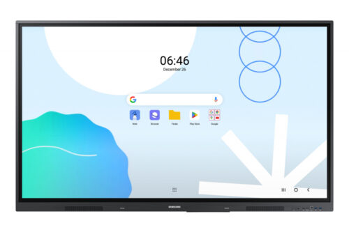 Pantalla Interactiva 75" Samsung ADS Touch LH75WADWLGCXZA 4K Ultra HD/HDMI/USB-C/WIFI/Android OS/Color Negro