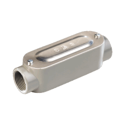 Caja Condulet Tipo C de 1" Rawelt OC-0331C 25.4 MM Incluye Tapa y Tornillos