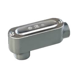 Caja Condulet Tipo LB de 1" Rawelt OLB-0093C 25.4 MM Incluye Tapa y Tornillos
