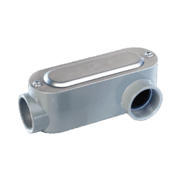 Caja Condulet Tipo LL de 1" Rawelt OLL-0094C 25.4 MM Incluye Tapa y Tornillos