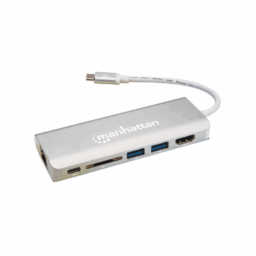 Docking Station Manhattan 152075 USB-C A HDMI / USB 3.0 / USB-C / RJ-45 / SD