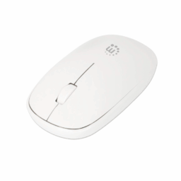 Mouse Inalámbrico Manhattan 190329 1200DPI / 3 Botones / Óptico / USB / Color Blanco