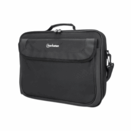 Maletín Para Laptop 15.6" Manhattan Cambridge Clamshell / Poliéster / Color Negro / 439947