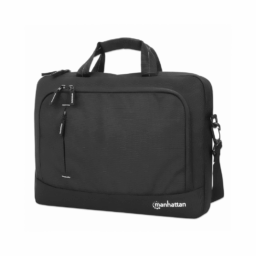 Maletín Para Laptop 14.1" Manhattan Pet Helsinki / Poliéster / Color Negro / 440363