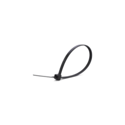 100 Piezas Cincho De Nylon 4.8x450mm ZT-5X430 / Color Negro