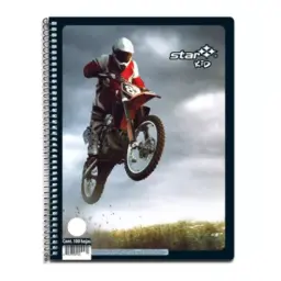 Libreta Profesional Estrella 521 Pasta SEMI RIGIDA/C7 Cuadro Grande/100 Hjas