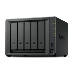 Servidor NAS Synology DS1525+ 5 Bahías / 32GB / Expansión Hasta 15 Bahías / Compatible Con Virtualización Y Vigilancia / Garantía Extendible Hasta 5 Años