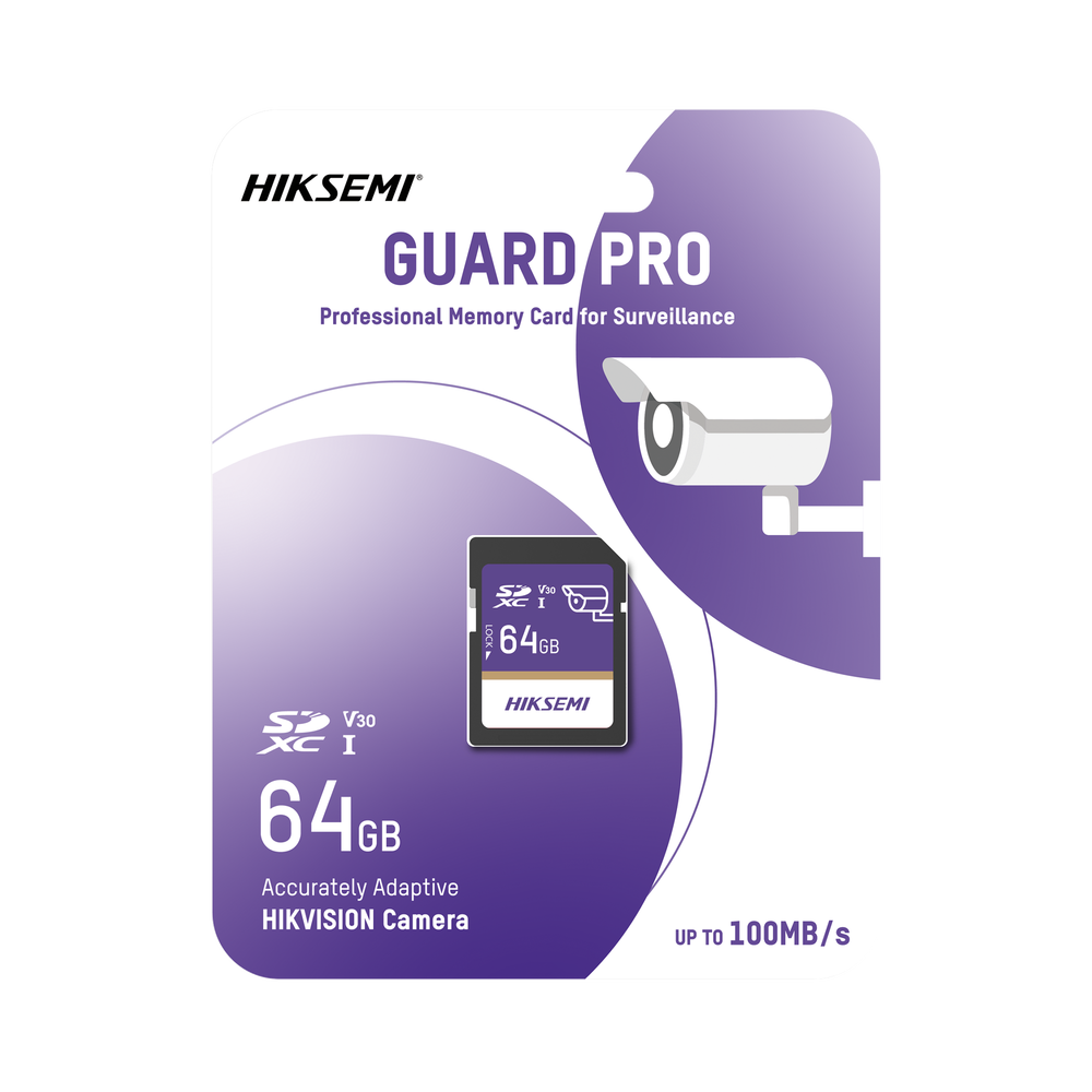 Memoria SDXC 64GB Hiksemi HS-SD-P10/64G/GUARDPRO Clase… – Pcdigital.com ...