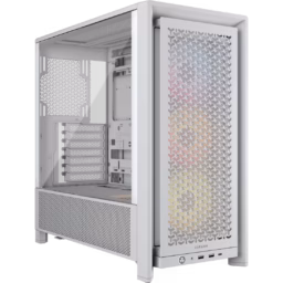 Gabinete Corsair 4000D Frame RS ARGB ATX Mid-Tower Vidrio Templado Blanco