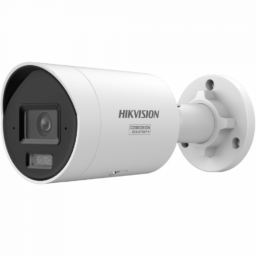 Cámara Bala IP Hikvision DS-2CD20123G2-LIUY 12MPX/2.8MM/40M Luz Blanca + 40M IR/Acusense/IP67/WDR 120DB/POE/Micro SD/Metal/Acuseek/Captura Facial/NEMA 4X (Anticorrosión)