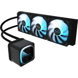 Disipador Gigabyte GP-GIGABYTE Eagle 360 Intel Y AMD / ARGB / 3X120MM / 600-2000RPM / Gamer / Negro