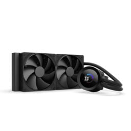 Enfriamiento Líquido NZXT Kraken Plus 240 para CPU Intel y AMD/2X120MM/2000RPM/Negro/RL-KN240-B2