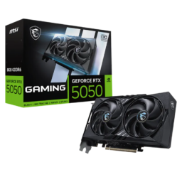 T / Video MSI RTX 5050 8G Gaming OC Geforce / 8GB GDDR6 / PCI-E 4.0 / HDMI / 3XDP / 128-BIT